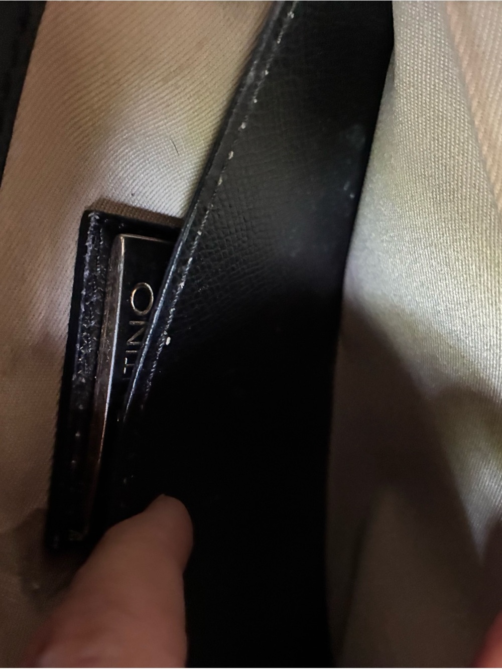 VALENTINO BY MARIO VALENTINO Fleurette Palmellato Crossbody Bag Black Leather - Picture 10 of 14